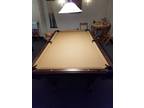 Brunswick American Heritage Pool Table 8 Foot.