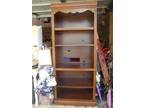 7-8 ft book shelf/entertainment center