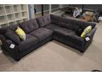 black sectional