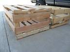Large Heavy-Duty Wood Crates for Sale...