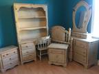 Girls 8 Piece Wood Furniture Set