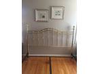 Brass headboard-king size