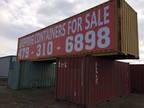Shipping Container Actually in Fort Smith not 500 Miles away. LOCAL!