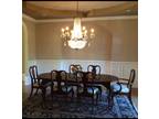 Dining room sat and China cabinet from Macy's