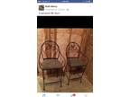 2 barstools raw iron