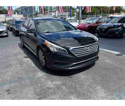 2016 Hyundai Sonata for sale is a Black 2016 Hyundai Sonata Car for Sale in Miami FL