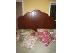 Custom made Queen size Quarter sawn White Oak Headboard