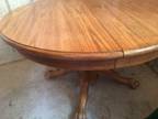 Nice Wood Table with 5 Chairs - Great Condition
