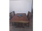 Mission dining table