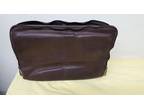 Briefcase, brown leather, pre-owned