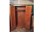 Used Solid Wood Pine Armorie