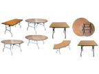 Wood Folding Tables at Larry Hoffman Chair