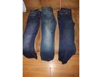 Boys jeans sz 12 boot cut and straight