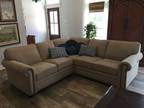 Beige 2 piece sectional