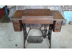 very old singer sewing machine