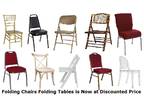 Folding Chairs Folding Tables is Now at Discounted Price