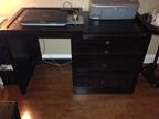 Brown desk