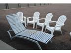 Patio chairs/loungers 6 pcs