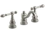 (Set of 2) KOHLER K-6811-4-BN IV Georges Brass Widespread Lavatory Faucets -