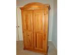 Armoire, for clothing/tv/or both