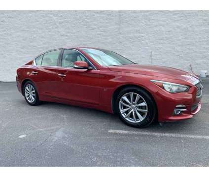 2014 INFINITI Q50 Premium is a Red 2014 Infiniti Q50 Premium Sedan in Wake Forest NC