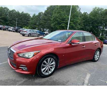 2014 INFINITI Q50 Premium is a Red 2014 Infiniti Q50 Premium Sedan in Wake Forest NC