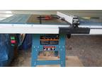 Jet table saw 30 inch 1 and a half horsepower