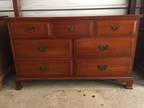 Solid Cherry Dresser w/mirror