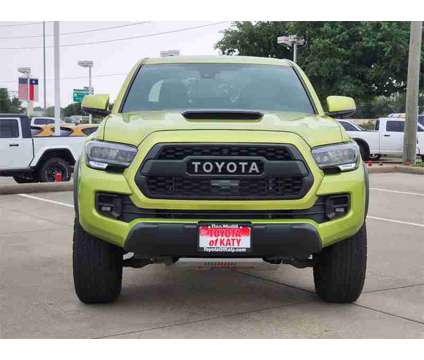 2022 Toyota Tacoma TRD Pro V6 is a Green 2022 Toyota Tacoma TRD Pro Truck in Katy TX