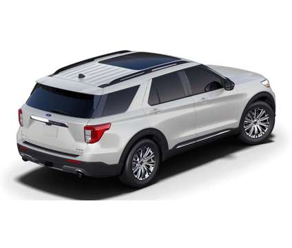 2024 Ford Explorer Limited is a White 2024 Ford Explorer Limited SUV in Canfield OH