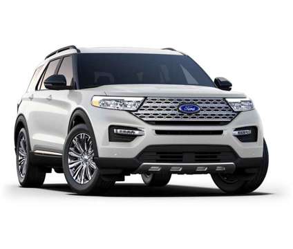 2024 Ford Explorer Limited is a White 2024 Ford Explorer Limited SUV in Canfield OH