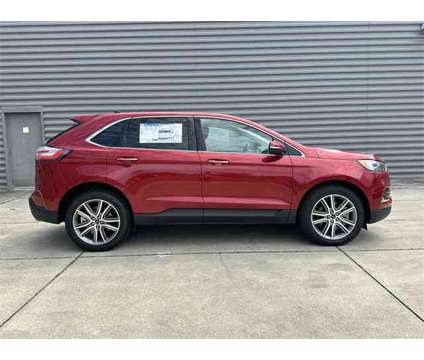 2024 Ford Edge Titanium is a Red 2024 Ford Edge Titanium SUV in Gainesville FL