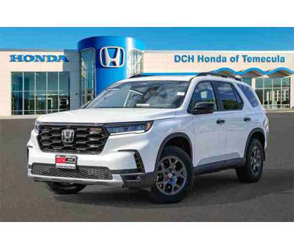2025 Honda Pilot TrailSport is a Silver, White 2025 Honda Pilot SUV in Temecula CA