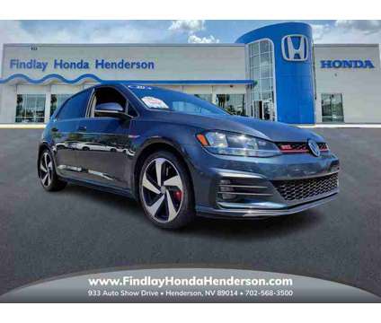 2020 Volkswagen Golf GTI 2.0T S is a Blue 2020 Volkswagen Golf GTI Car for Sale in Henderson NV