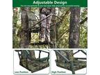 UQM Tree Stand Seat Replacement, Adjustable Treestand Seats for Hunting, Comf...