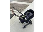 Evenflo Shyft DualRide Infant Seat Stroller Combo, Sylva Green