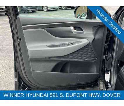 2023 Hyundai Santa Fe SEL is a Black 2023 Hyundai Santa Fe SUV in Dover DE