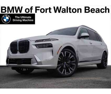 2024 BMW X7 xDrive40i is a White 2024 SUV in Fort Walton Beach FL