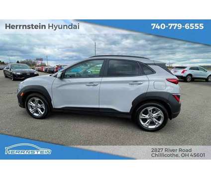 2023 Hyundai Kona SEL is a Silver 2023 Hyundai Kona SEL SUV in Chillicothe OH