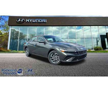 2024 Hyundai Elantra Hybrid Blue is a Blue 2024 Hyundai Elantra Blue Car for Sale in West Nyack NY