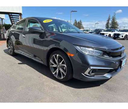 2020 Honda Civic Touring is a Blue 2020 Honda Civic Touring Car for Sale in Mcminnville OR