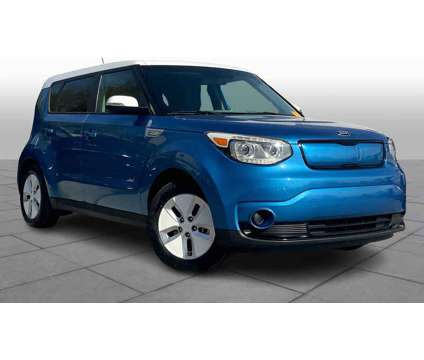 2015UsedKiaUsedSoul EVUsed5dr Wgn is a Blue, White 2015 Kia Soul EV Car for Sale in Overland Park KS