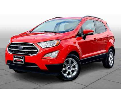2021UsedFordUsedEcoSportUsedFWD is a Red 2021 Ford EcoSport Car for Sale in Stafford TX