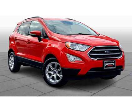 2021UsedFordUsedEcoSportUsedFWD is a Red 2021 Ford EcoSport Car for Sale in Stafford TX
