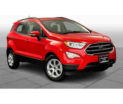 2021UsedFordUsedEcoSport is a Red 2021 Ford EcoSport Car for Sale in Stafford TX