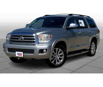 2015UsedToyotaUsedSequoiaUsedRWD 5.7L is a Silver 2015 Toyota Sequoia Car for Sale in Denton TX