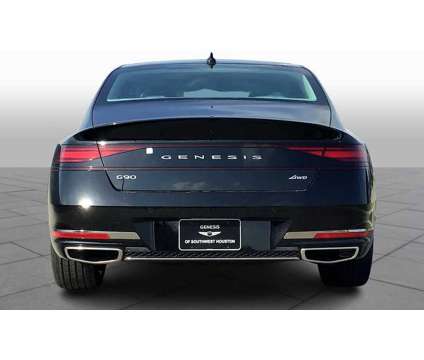 2023UsedGenesisUsedG90Used3.5T AWD is a Black 2023 Genesis G90 Car for Sale in Houston TX