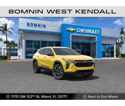 2024 Chevrolet Trax 2RS is a Yellow 2024 Chevrolet Trax SUV in Miami FL