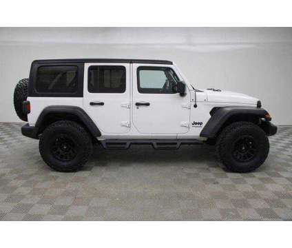 2020 Jeep Wrangler Unlimited Sport Altitude 4X4 is a White 2020 Jeep Wrangler Unlimited Sport SUV in Wichita KS
