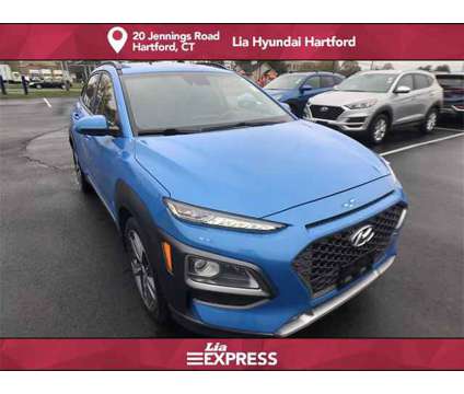 2020 Hyundai Kona Limited is a Blue 2020 Hyundai Kona Limited SUV in Hartford CT